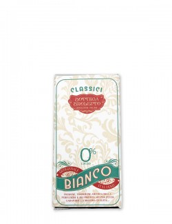 Tavoletta di cioccolato bianco 0% cacao
