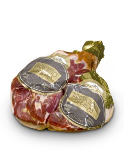 Prosciutto di Parma DOP disossato sfioccato stagionatura minima 24 mesi 8 kg ca - salumificio Leporati