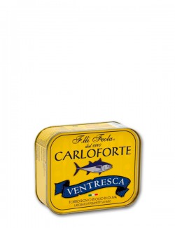 Ventresca di tonno rosso di Carloforte in olio di oliva - 350 g